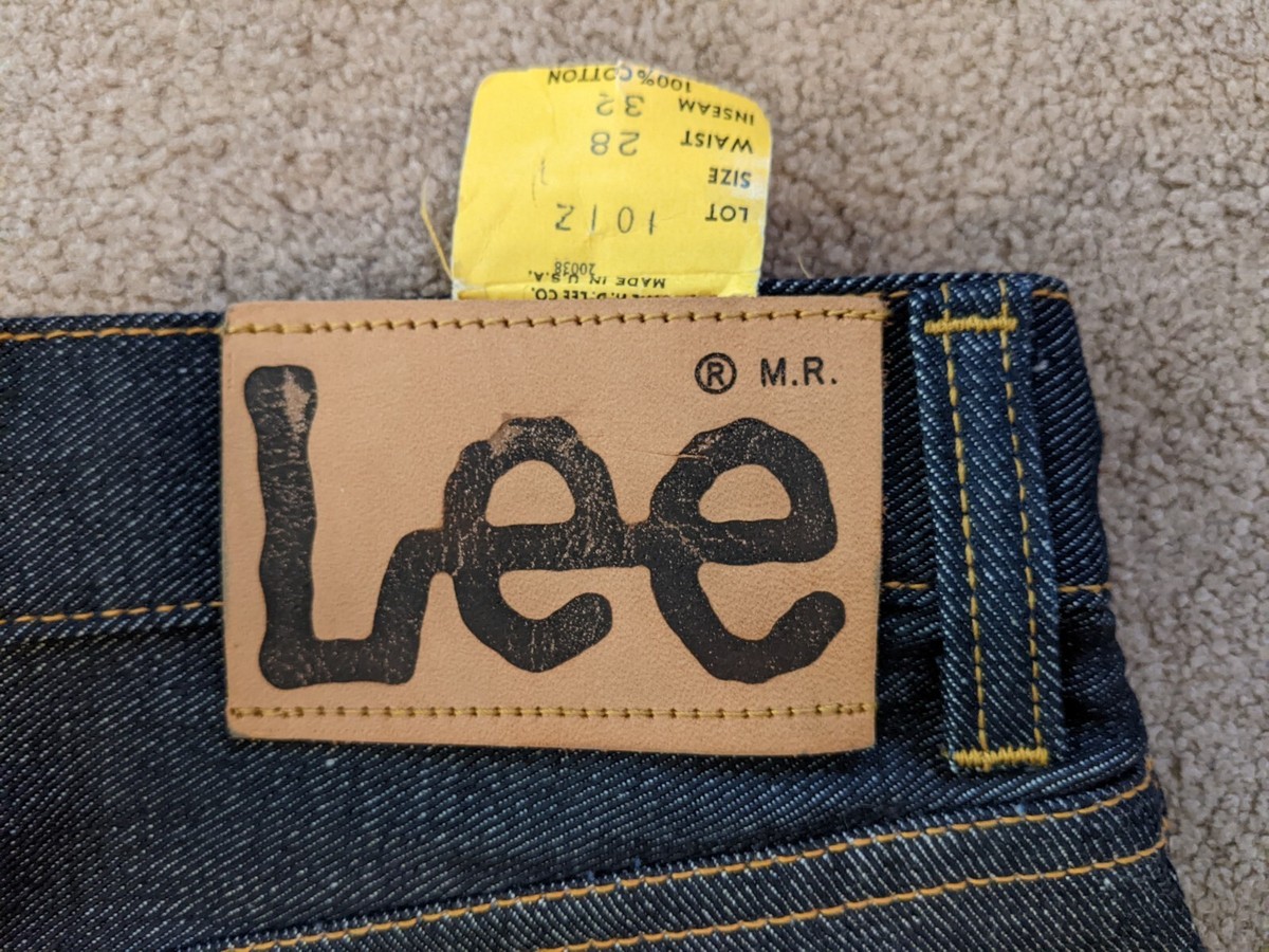 Vtg deadstock Lee riders 101z Sz 28 x 32 jeans Sanforized Vtg deadstock Lee riders 101z Sz 28 x 32 jeans Sanforized