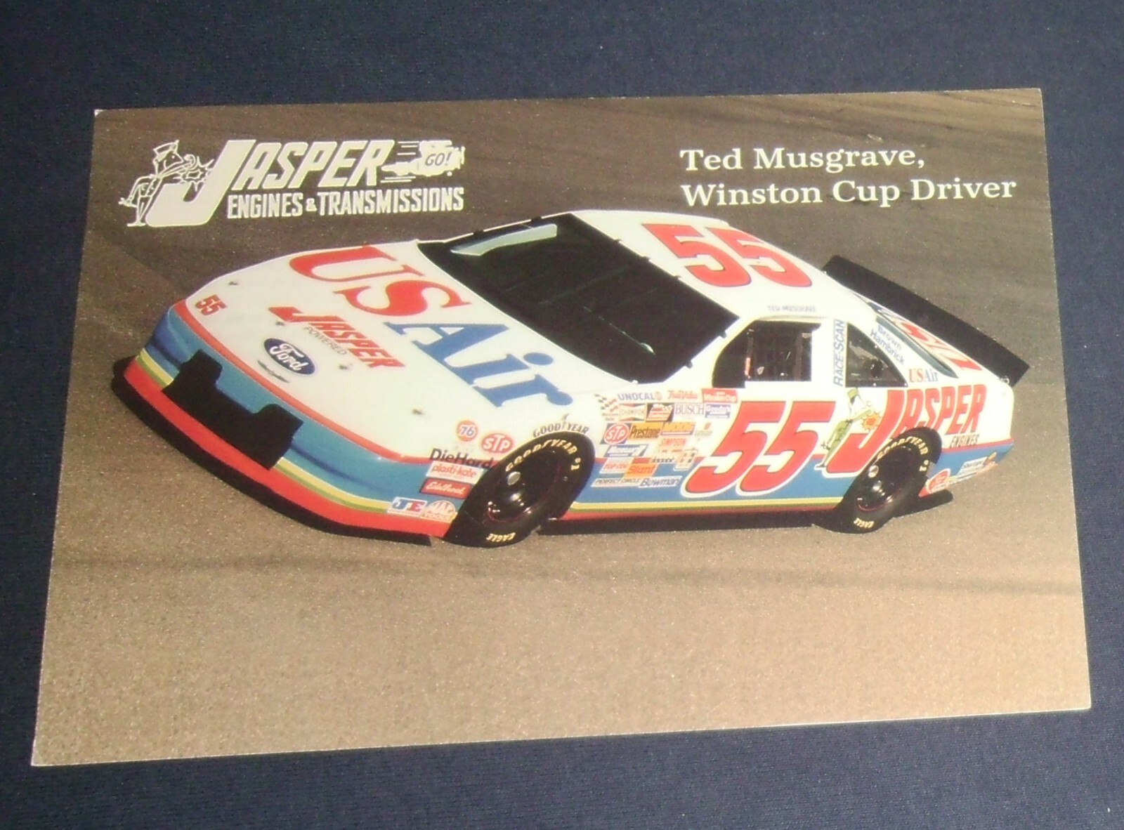 Ted Musgrave 55 Jasper Handout Hero free shipping Card