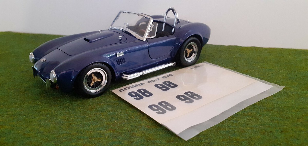 Kyosho Shelby Cobra 427 S/C Noir 1/18 08047BK
