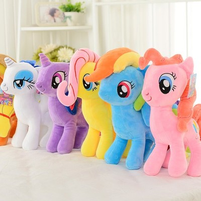 20-50cm My Little Pony Kinder Plüschtiere Twilight Rarity Apllejack Weich Puppen