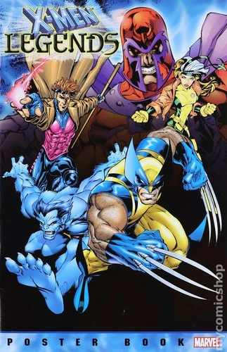 X-Men Legends Poster Book #1 FN+ 6.5 2003 Stock Image