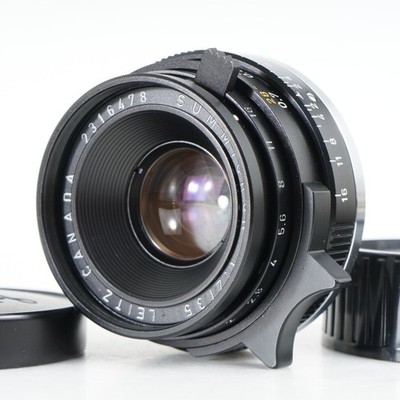 :[RARE] Leica Leitz Canada SUMMICRON 35mm f/2 (v2) M Mount Lens (Aperture Tab)