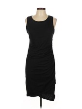 Leith Women Black Casual Dress L