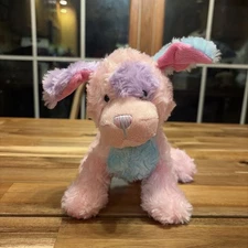 Ganz Webkinz Plush HM642 Cotton Candy Puppy No Code 8” RARE