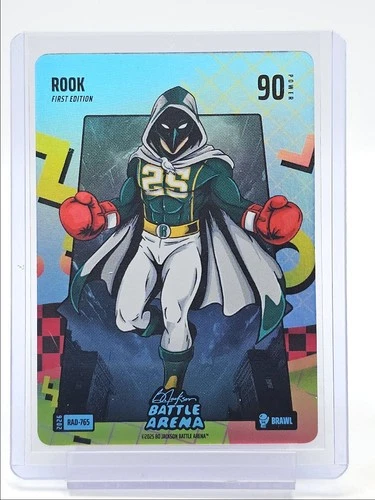 ROOK BRENT ROOKER 2026 BATTLE ARENA BO JACKSON FIRST EDITION BRAWL Q0106