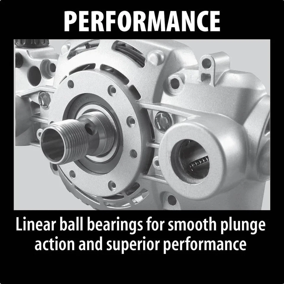 Makita-RP2301FC 3-1/4 HP Plunge Router with Variable Speed ... - Image 3 of 4