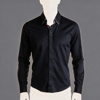   7Camicie  Roma Satin  Herrenhemd   Größe M | Elegant & stilvoll