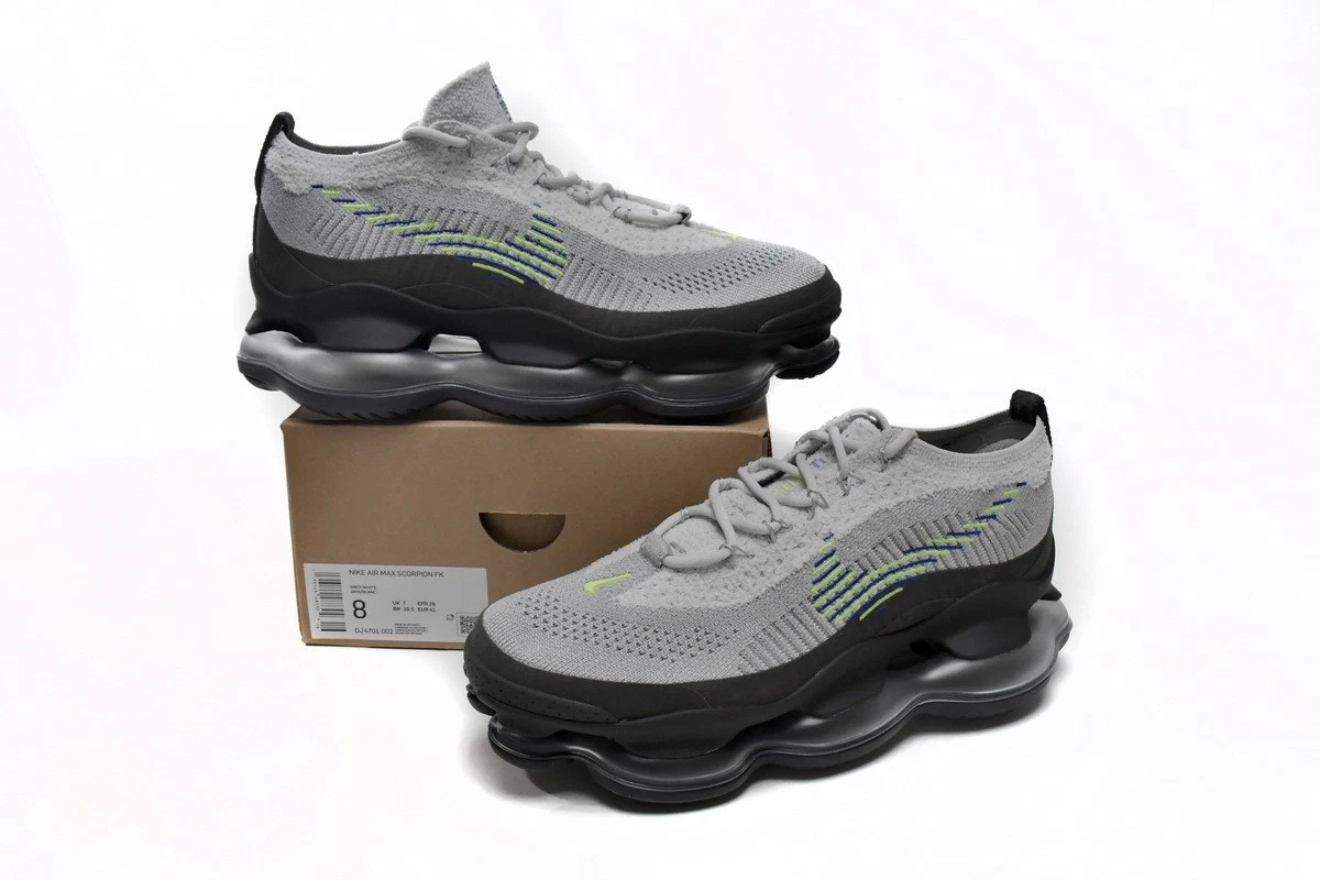 Las mejores ofertas en Nike Air Max Scorpion Flyknit Wolf Grey