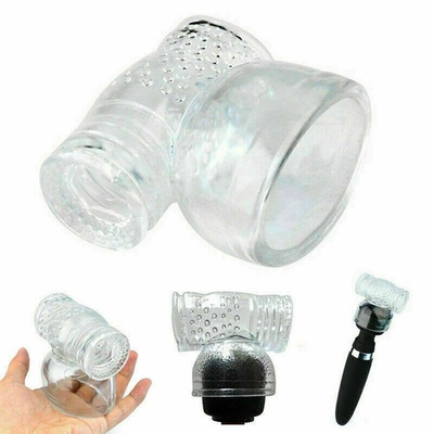 #ad TPE Clear Male Humming Bird Attachment Fit Hitachi Magic Wand Massager Accessory $6.99