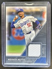 2026 Topps Mookie Betts Major League Material Jersey #MLM-MB Dodgers