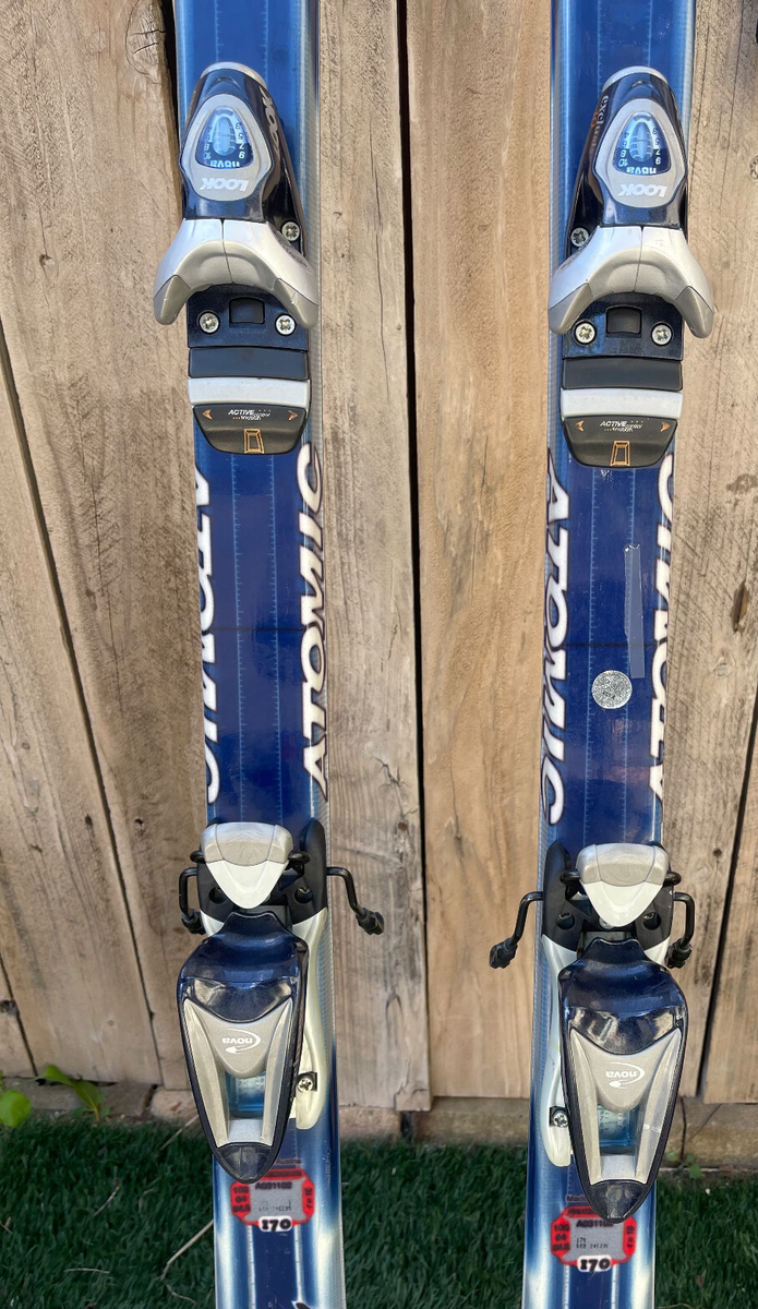 Atomic Beta Carv 7-18 Skis With LOOK Exclusive Bindings 170cm 67