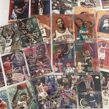 Vintage 90s Upper Deck Fleer Stadium Club NBA Basketball Card Lot 50+ Inserts