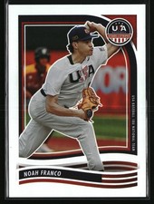 2024 Panini Stars & Stripes USA Baseball #76 Noah Franco