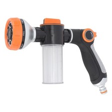 Garden Hose Nozzle With Soap Dispenser Dog Washing Hose Foam Sprayer For Car CX4
