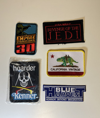 Lot of 6 Star Wars Patches