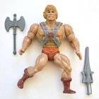 Vintage 1981 Mattel MOTU Masters Of The Universe HE-MAN Soft Head Figure - READ