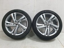 1x Alufelge 17 Zoll 7.5" 5x112 51ET Glanz Silber 5H0601025AF VW Golf Viii