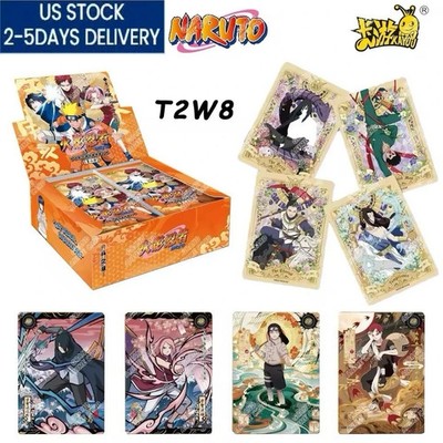 Naruto Offical Kayou Tier 2 Wave 8 Trading Cards NR-CC-B008 Booster Box US STOCK