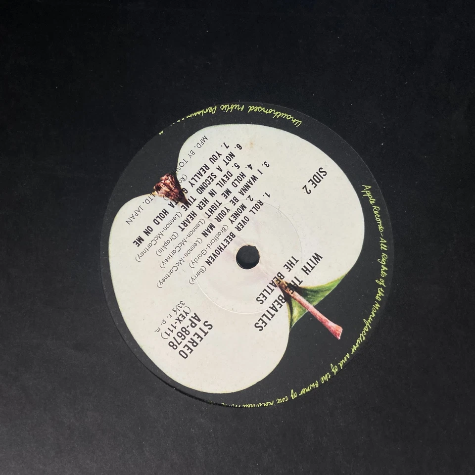 BEATLES WITH THE APPLE AP8678 Japan VINYL LP NM - Image 3 of 4