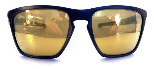 Oakley Sliver OO9341-0757 Black Square Sunglasses Yellow Lens 57-18 140 Designer - Picture 2 of 12