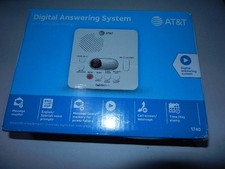 open AT T Digital Answering System 1740 answer machine at t att1740 no phone