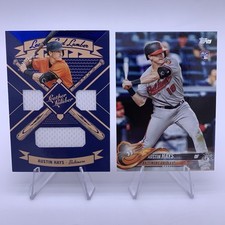 2019 Panini Leather And Lumber Triple Jersey Relic #LLT-AH Austin Hays Orioles