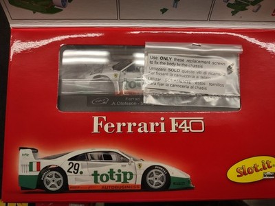 SLOT.it  Ferrari F40 LM 1994 KF02B KIT  1/32 SLOT CAR New RARE