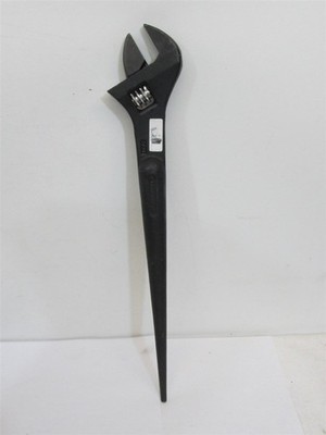 Klein Tools 3239 , 16'' Adjustable Head Construction Wrench, 1-1/2'' Capacity
