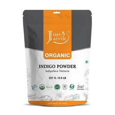 Just Jaivik Poudre D'Indigo Bio Pour Teinture Capillaire 227g