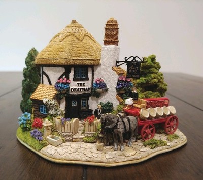 Lilliput Lane The Drayman Cottage Mint Condition No Box RARE