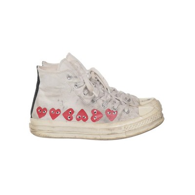 Comme des Garçons PLAY x Converse, Sneaker, Größe: 39, Weiß #zSX
