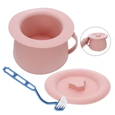  Urinal with Cover Unisex Chamber Pot Elderly Portable Toilet Kids Pee