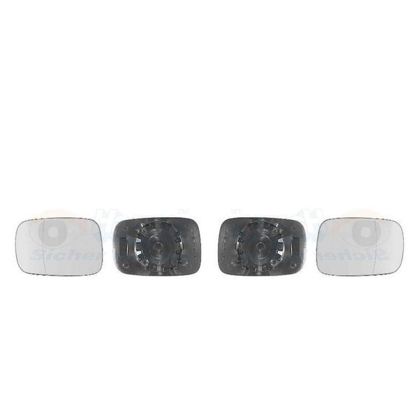 Spiegelglas AußEnspiegel Set Links Rechts FüR CitroëN Xsara Coupe N0 N1 N2-image