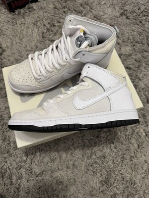 Nike SB Dunk High Antihero Wolf Grey High Top Athletic White Black HM5837-100