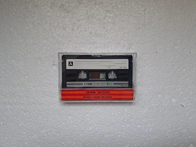 Vintage Audio Cassette TDK D 90 From Japan 1982 - Excellent Condition !