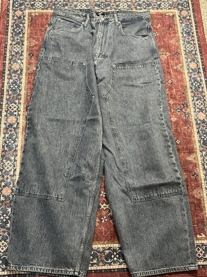 Pull and bear STWD Men s Ultra Baggy Jeans Size 34 Waist BRAND NEW NWT