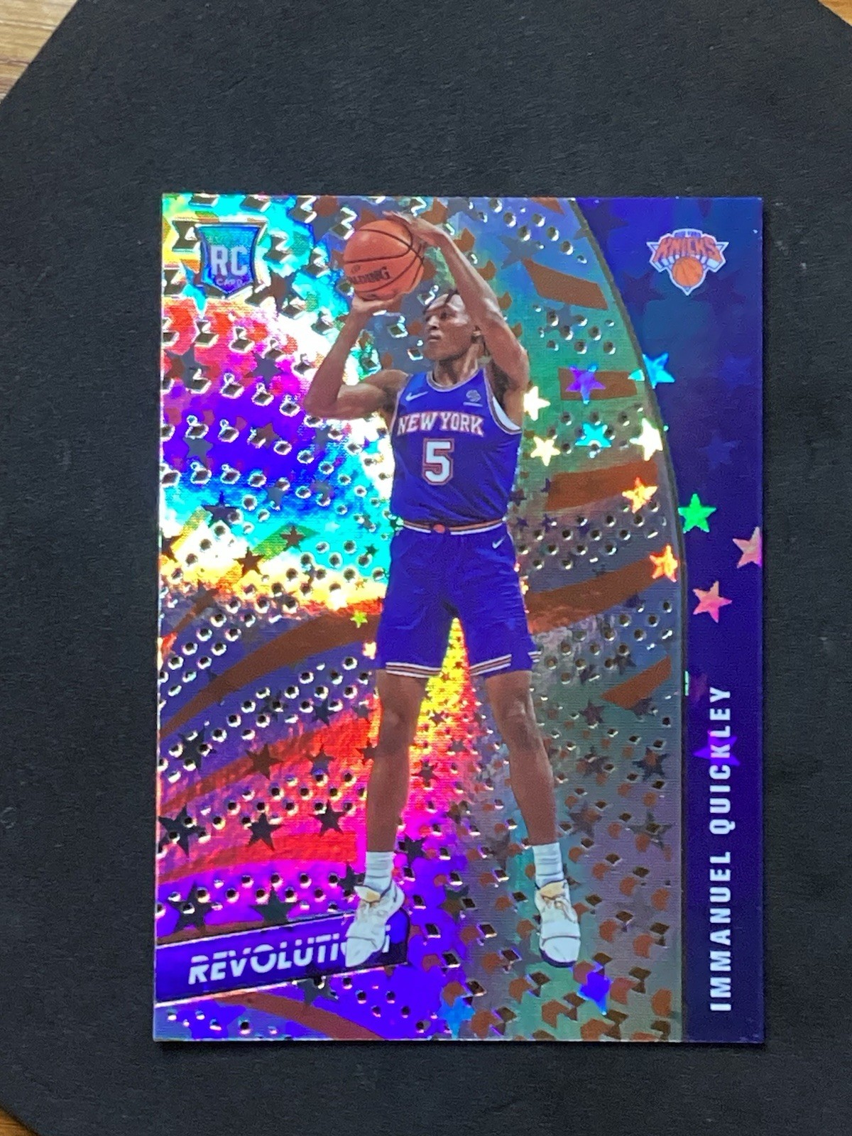 2020-21 Panini Revolution - Rookies Immanuel Quickley #115 Astro (RC)