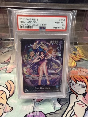 Boa Hancock (038) (Parallel) OP07-038 500 Years in the Future Foil PSA 10