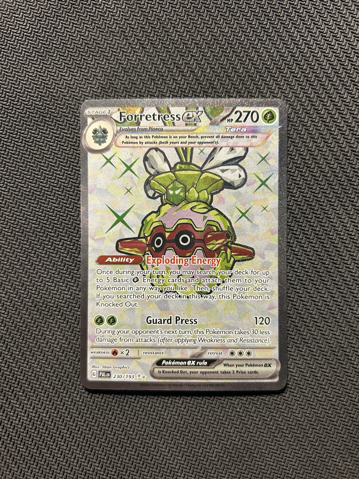 Pokemon TCG Forretress ex 230/193! NM Condition! See Description!