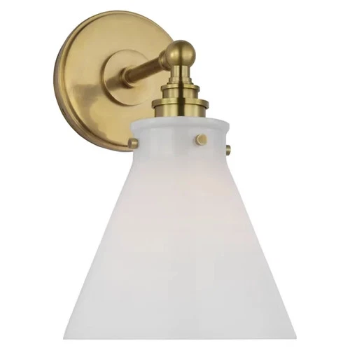 Visual Comfort Signature Parkington Small Single Wall Sconce - CHD2527ABWG - New - Picture 2 of 3
