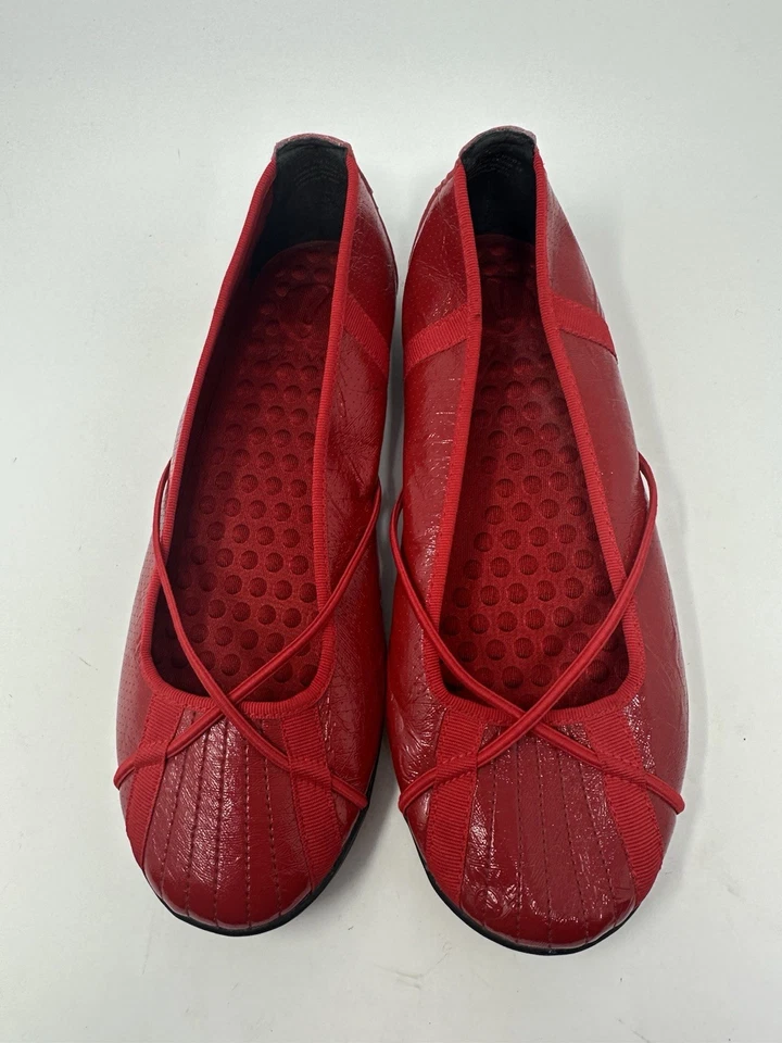Pisos de ballet Privo para mujer talla 7 rojos Foto 4 de 4