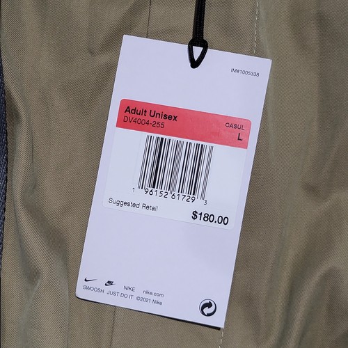 Nike x Feng Chen Wang Cargo Hombres L Pantalones/Pantalones Cortos Caqui DV4004-255 ACG NRG HOLGADOS - Imagen 3 de 4