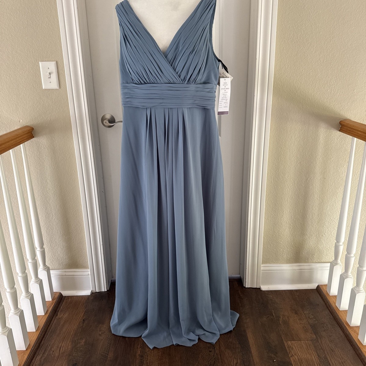 formal evening maxi dresses A Line Floral Tulle V-Neck Short Sleeve Formal Evening Dress