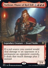Torbran, Thane of Red Fell (Extended Art) - Normal NM MTG Throne of Eldraine
