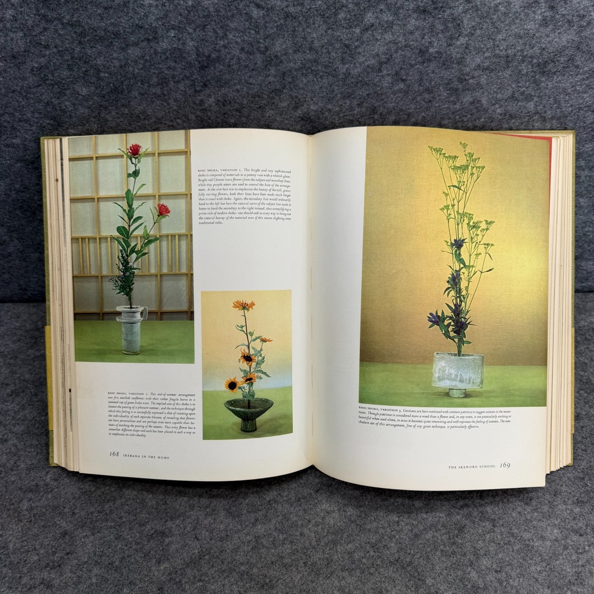 The Masters' Book of Ikebana 1966 1st Ed Japanese Flower