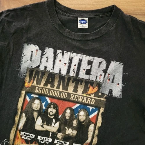 PANTERA XL Reinventing The Steel Concert Tour Wante 2000s vintage concert t-shirt, vintage, size XL, single stitch, B+ condition
