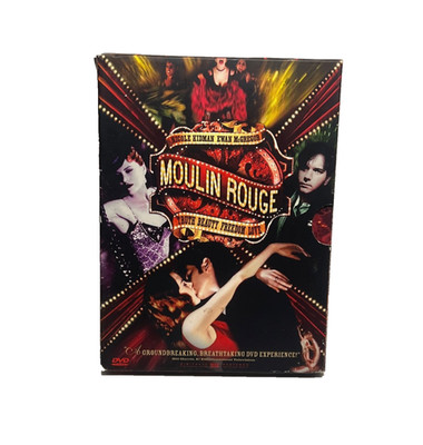 Moulin Rouge DVD Movie 2001 3-Disc Set Vintage Special Edition Set