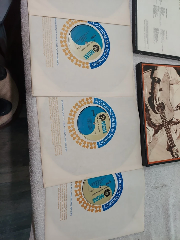 The Hank Williams Treasury 4-LP Box Set 1976 P4S 5616 - Image 3 of 4