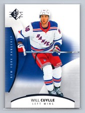 2025-26 SP #18 Will Cuylle New York Rangers Blue Parallel