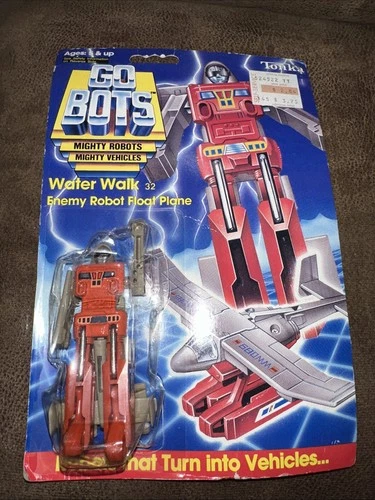 Vintage Tonka Go Bots Water Walk 32 Robot Transformer New On Card